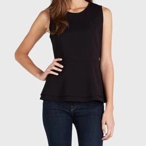 Joie Double Peplum Caviar Too Sz‎ Small